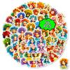 56 Girl With A Wreath Cartoon Graffiti Stickers High Saturation Diy Handmade Decorative Stickers