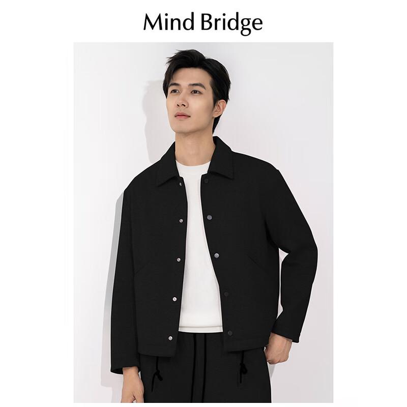 

Mind Bridge Men s Casual Lapel Jacket M0224B72201 XL