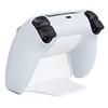 PlayVital PS5 Controller Stand with Rubber Pads, Compatible with PlayStation 5 Controllers [White]