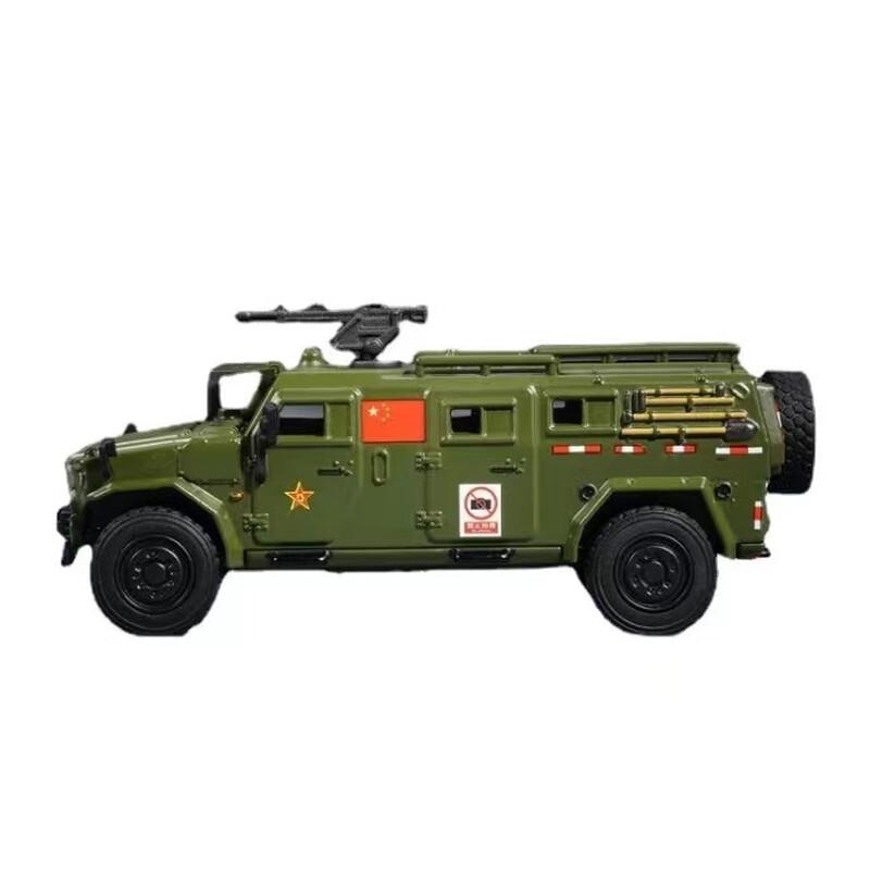 1/64 Dongfeng Mengshi 6x6 Military Truck Diecast Model 1/64 Scale