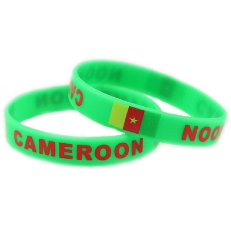 

300pcs Cameroon Wristbands Silicone Bracelets United States