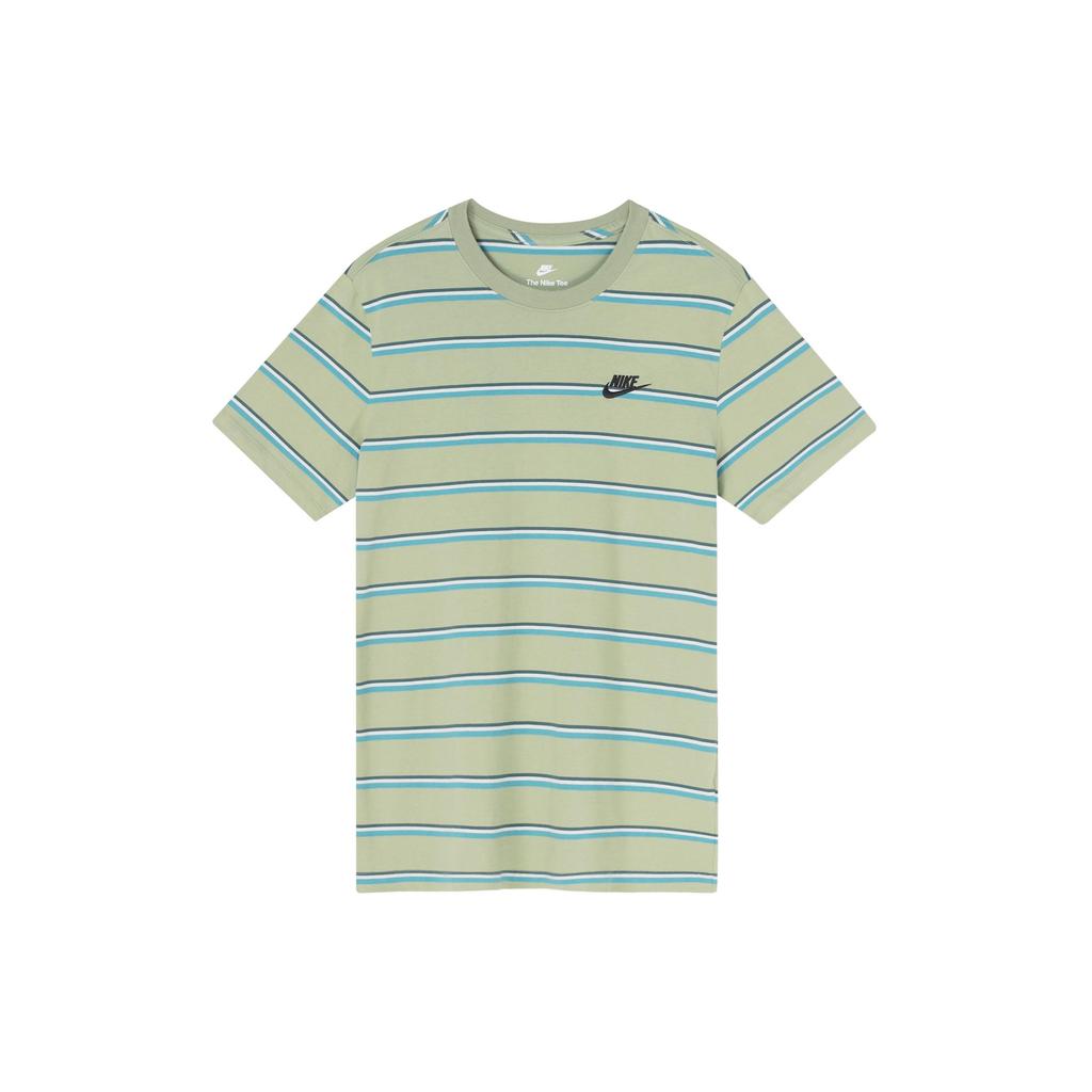 Nike T Shirts Men's Matcha Crew Neck Moderate Straight Fit DZ2986-386