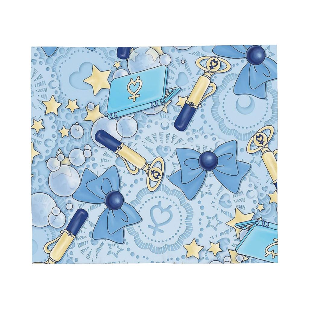 Koce Anime S-Sailor M-Moon Polarowe Na Cały Sezon Wielofunkcyjne Lekkie Cienkie Kocyki na Sofę Sypialnię Poszewki na Kołdrę