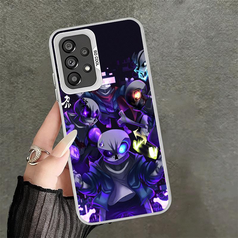 U-Undertale S-Sans Shockproof Phone Case for Samsung A17 A16 A15 A14 A37 A57 A36 A56 A26 A35 A55 A25 A34 A54 A24 A13 A23 A33 A53