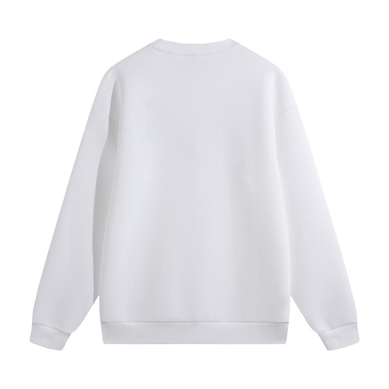 Li-Ning Comfortable Versatile Round Neck Loose Fit Pullover Sweatshirt Unisex Sweatshirt AWDVH35-4