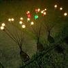 Solar Outdoor Light LED Firefly Lamp Garden Decoration Waterproof Garden Home Lawn Fireworks Light Floor New Year Christmas