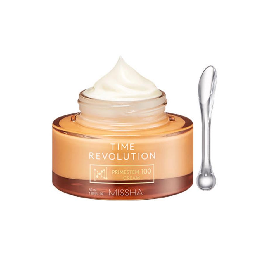 MISSHA Time Revolution Prime Stem 100 Crème 50ml Hydratant Fermeté Anti-Âge pour une Peau Jeune