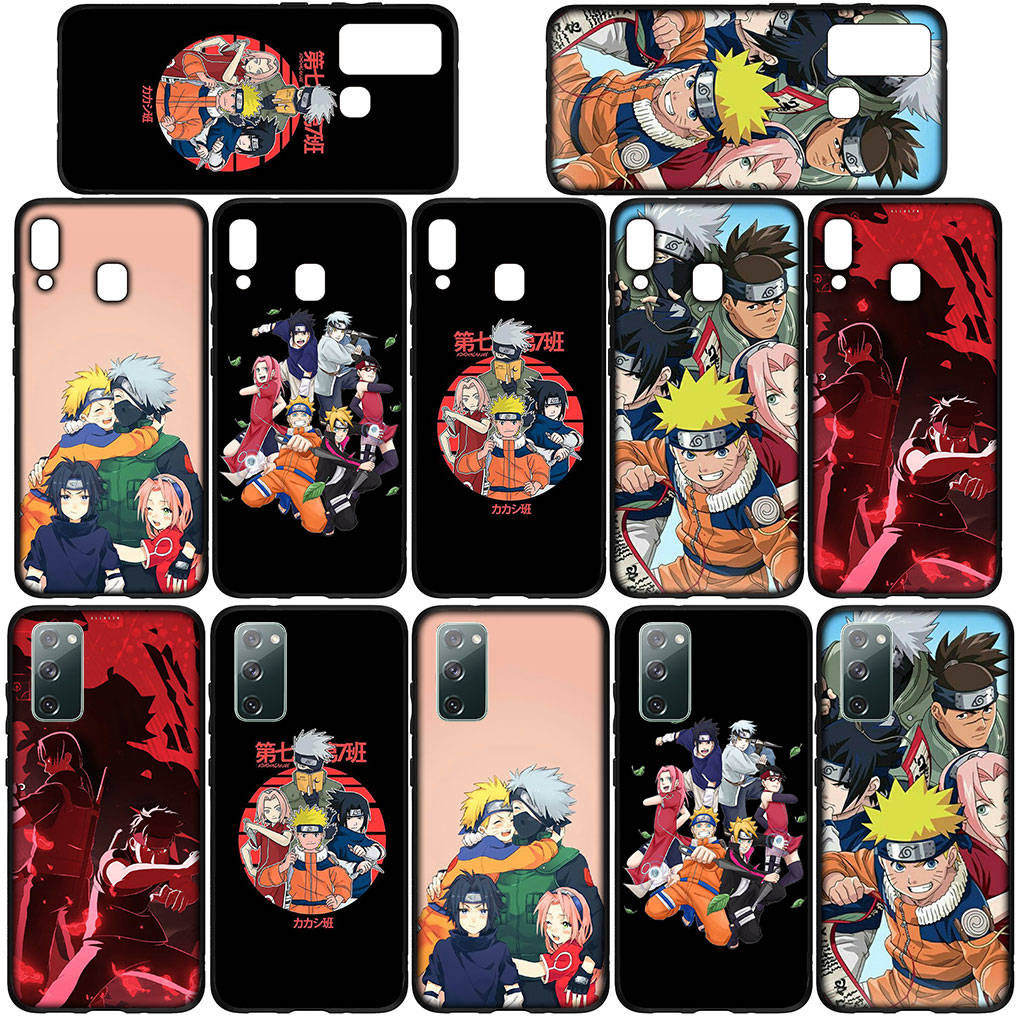 Phone Case for Samsung Galaxy S25 S24 S23 iPhone 16 15 Xiaomi Redmi Note 14 13 12 16E 11 Pro Max XR OPPO Moto Huawei Poster Uchiha Sasuke Naruto Cover