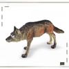 Wild Forest Animal Pvc Model With Roaring Wolf And Hunting Features For Educational Display