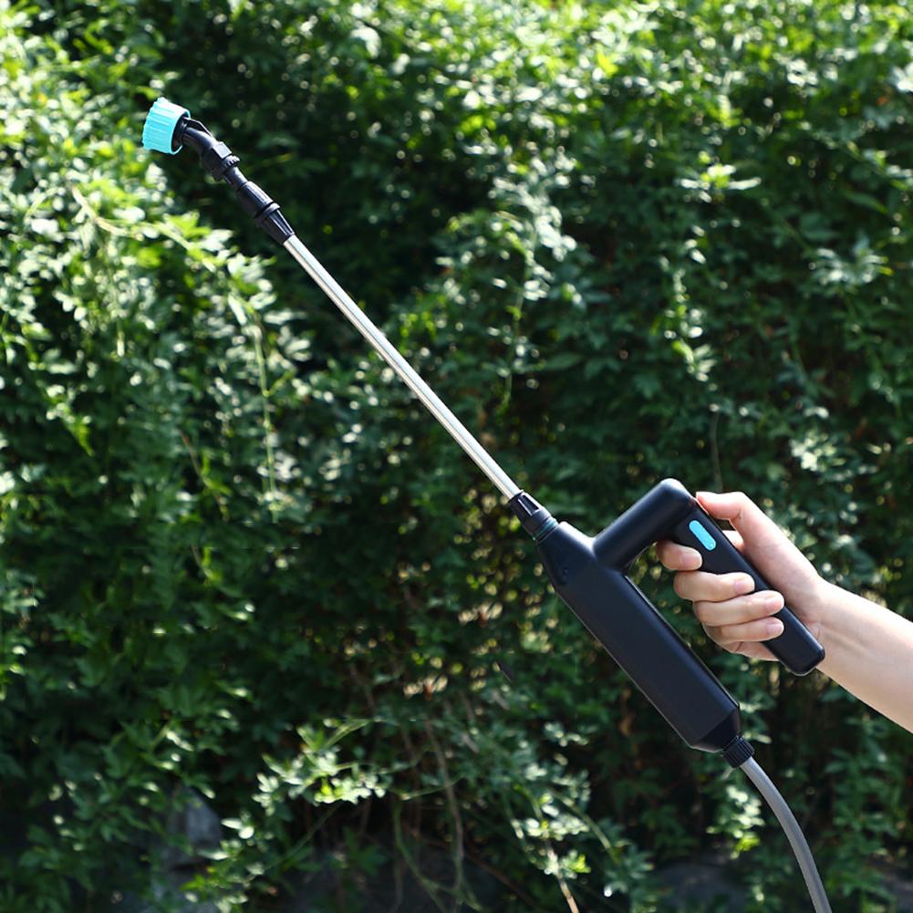 Garden Sprayer USB Rechargeable Plant Sprayer With 3/5/8M Hose Portable Lawn Watering Tools With Handle Automobile Sprayer