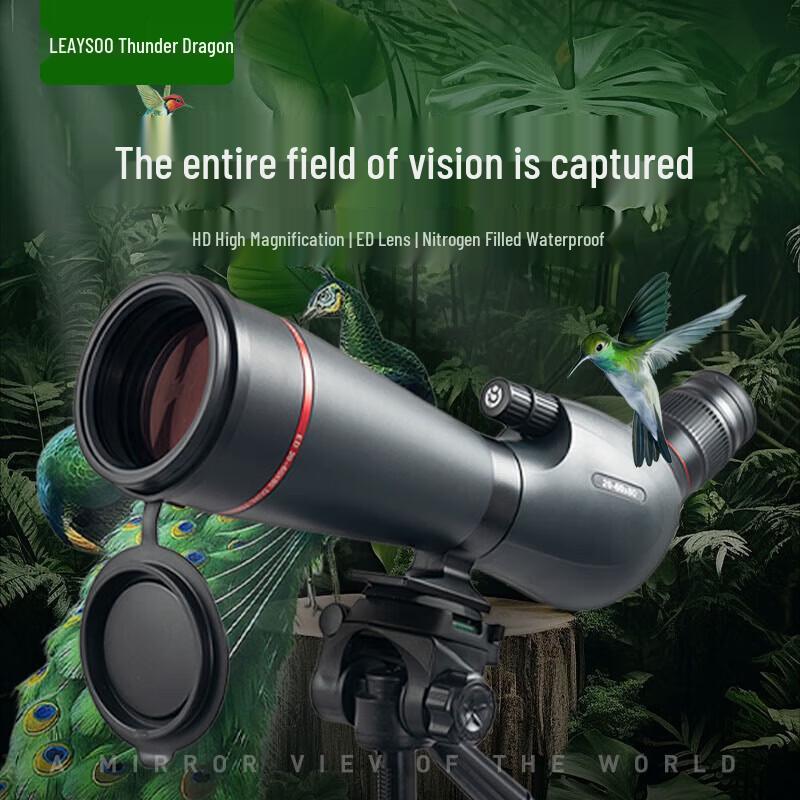 Leaysoo 20-60X80ED Hawk-Eye Monocular Telescope