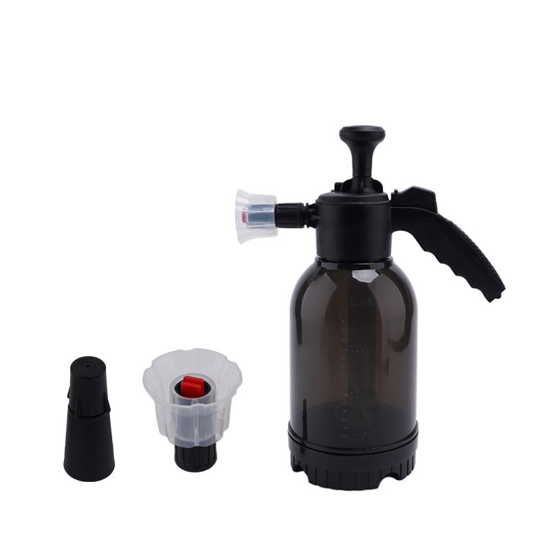 Car Wash Watering Can Car Wash Foam Watering Can 2L Spray Type with Pressure Relief Valve Sprayer Hand Pressure Watering Can for Household Car