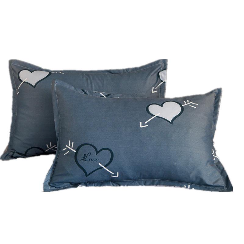 48x78 Weicher Atmungsaktiver Gewaschener Kissenbezug für Erwachsene