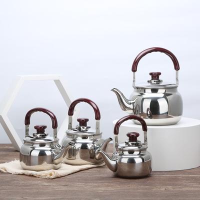 Camping Water Pot Ergonomic Handle Water Kettle Whistling Kettle Teapot for Trips Teakettle