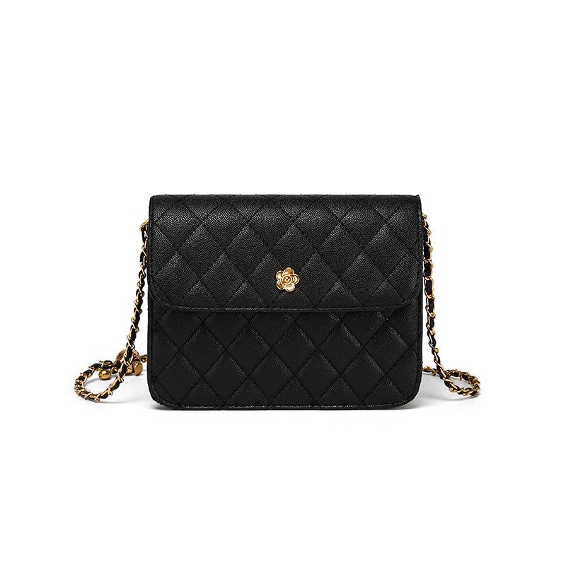 Fashionable Women's Bag Chic Chain Bag Single-shoulder Crossbody Bag Diamond-shaped Bag