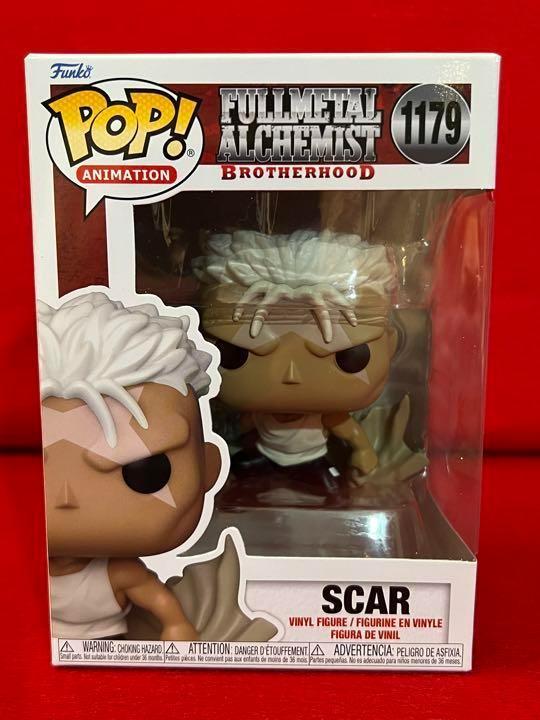 

[USED] Fullmetal Alchemist Scar POP! FUNKO Figure