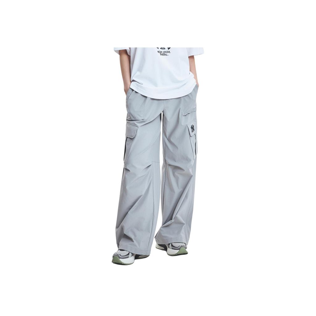 New MLB New York Yankees Gouf Core Casual Pants Women's Gray 3FWPB0353-50GRL