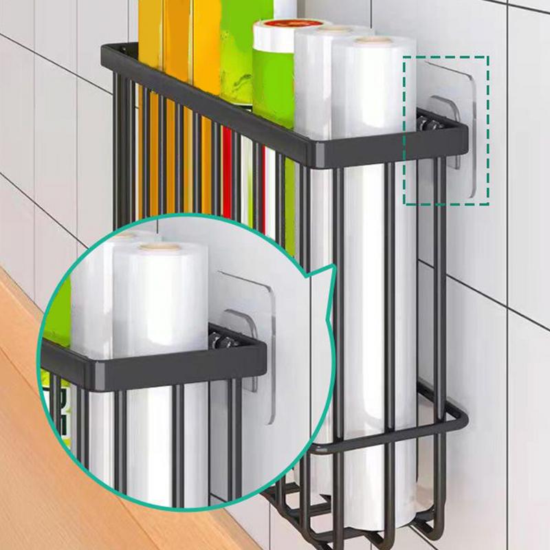 Magnetic Shelf for Fridge Magnetic Fridge Organizer Multifunctional Storage Basket for Kitchen Laundry Utility Room Door Cabinet