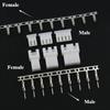 10Sets HY2.0MM 2/3/4/5/6/7/8P Male Female Aerial Mating Connector (Male Plug+ Female Housing+Terminal)