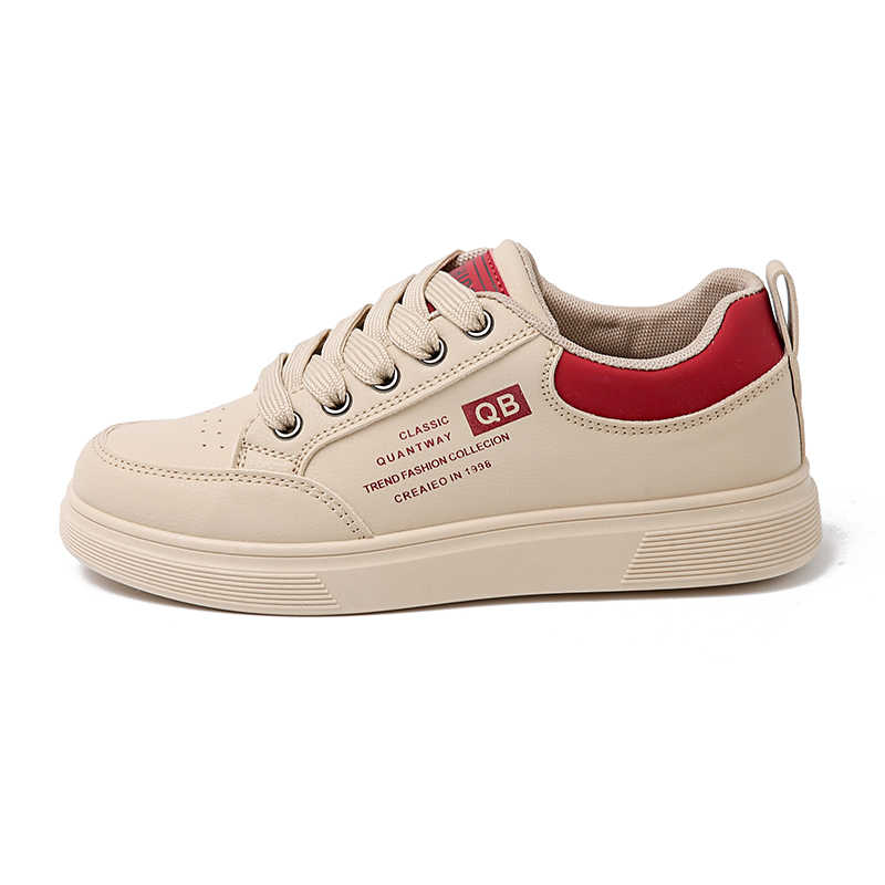 Fashion Without Heel With Lacing Red Wine Shoes Tennis Student Sneakers Moccasin Woman Luxury Brand Sport Lux Shoses Hypebeast