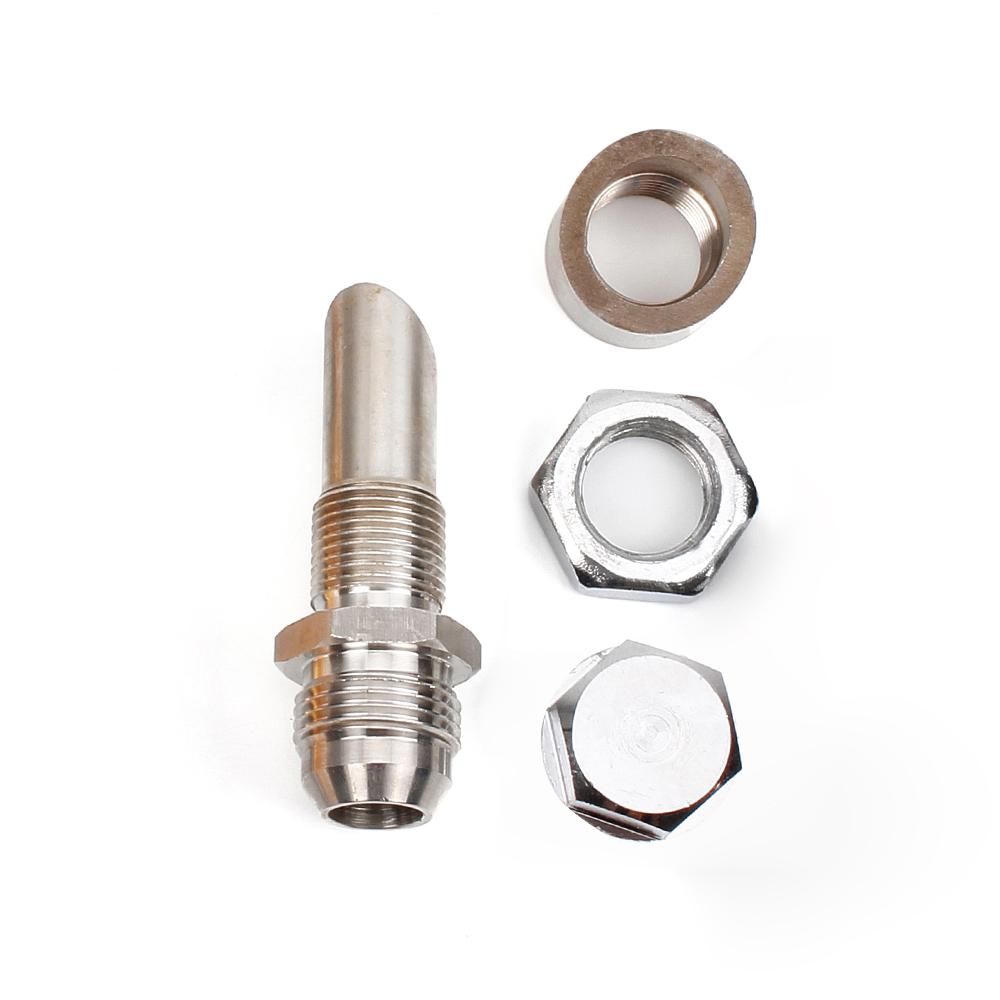 Bartoo-Universal Fitting E-VAC Scavenger Kit Exhaust Vacuum Kit With T304 Stainless Steel Vacuum Kit M18x1.5 Silver CR1019