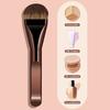 Flat-Headed Foundation Brush Professional Portable And Easy-To-Clean Makeup Brush