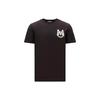 Letter Pattern Logo Round Neck Short Sleeve T-Shirt Men Tops I20918C000048390T999
