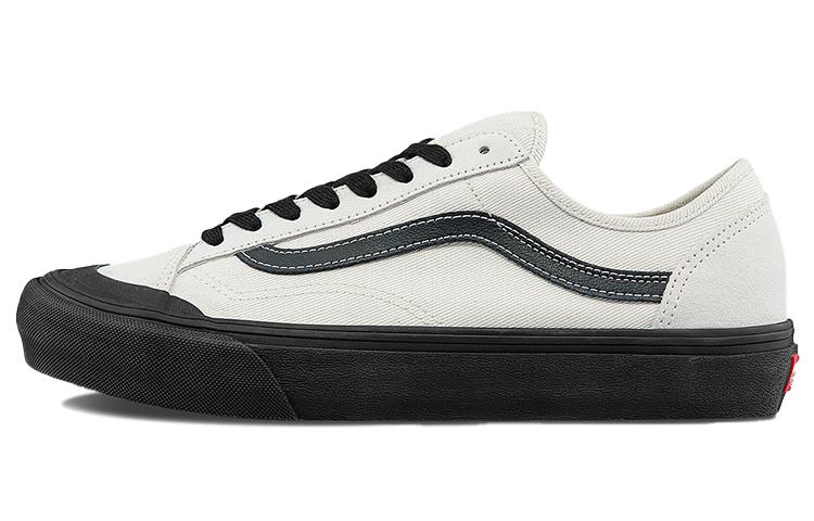 Vans Unisex Style 36 Decon Sf Low Top Sneakers White/Black VN0A5HYRB9C 36