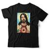 Neues Jesus Dave Grohl 2 Unisex T-Shirt Großer Schnitt 35XL Vintage Retro Rock Lustig