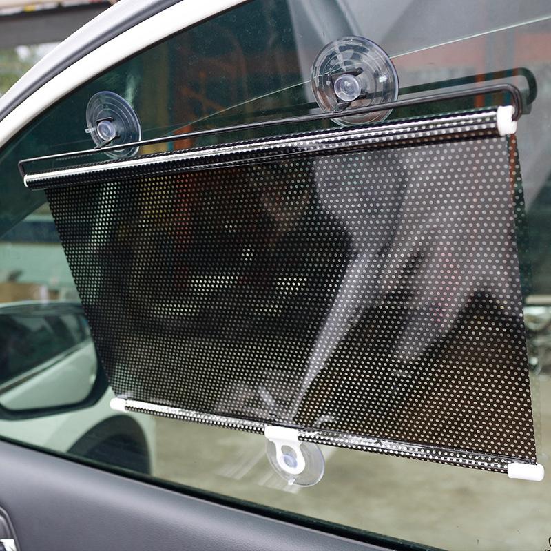 Car Auto Retractable Sun Shade Protector Windshield Front Side Visor Anti UV-Protector Folding Sheet Car Interior Accessories