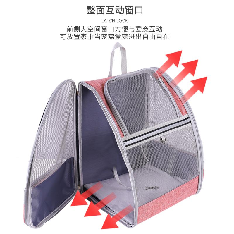 Large capacity pet bag going out portable portable foldable dog bag dog breathable