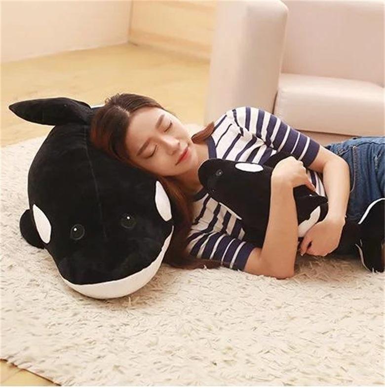 Direct Sales Aquarium Killer Whale Doll Children Whale Doll Throw Pillow For Girlfriend Birthday Gift