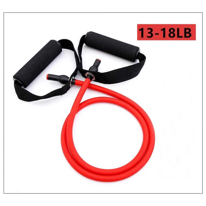 5-Level-Widerstandsband mit Kurbel Yoga Zugseil Fitness Übungsschlauch Gürtel Crossfit Übung Krafttraining zu Hause