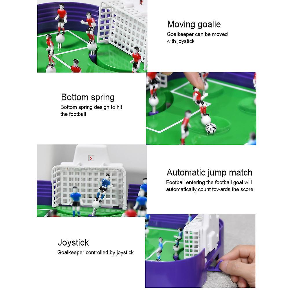 Tabletop Football Games Soccer Board Game for 2 Players Indoor Portable Sports Table Board for Kids and Family