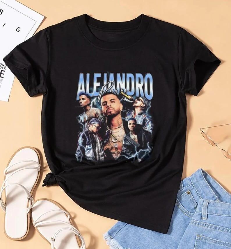 Vintage Rauw Alejandro Concert Tee Rauw Alejandro Tshirt Cosa Nuestra Tour Unisex T-Shirt XXXXL