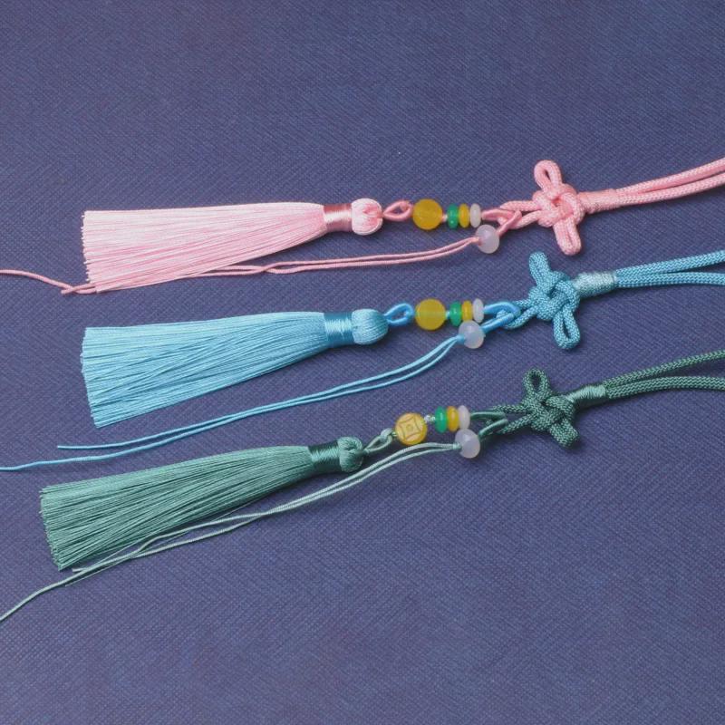 DIY Chinese Knot Tassel Lanyard for Car & Home Decoration