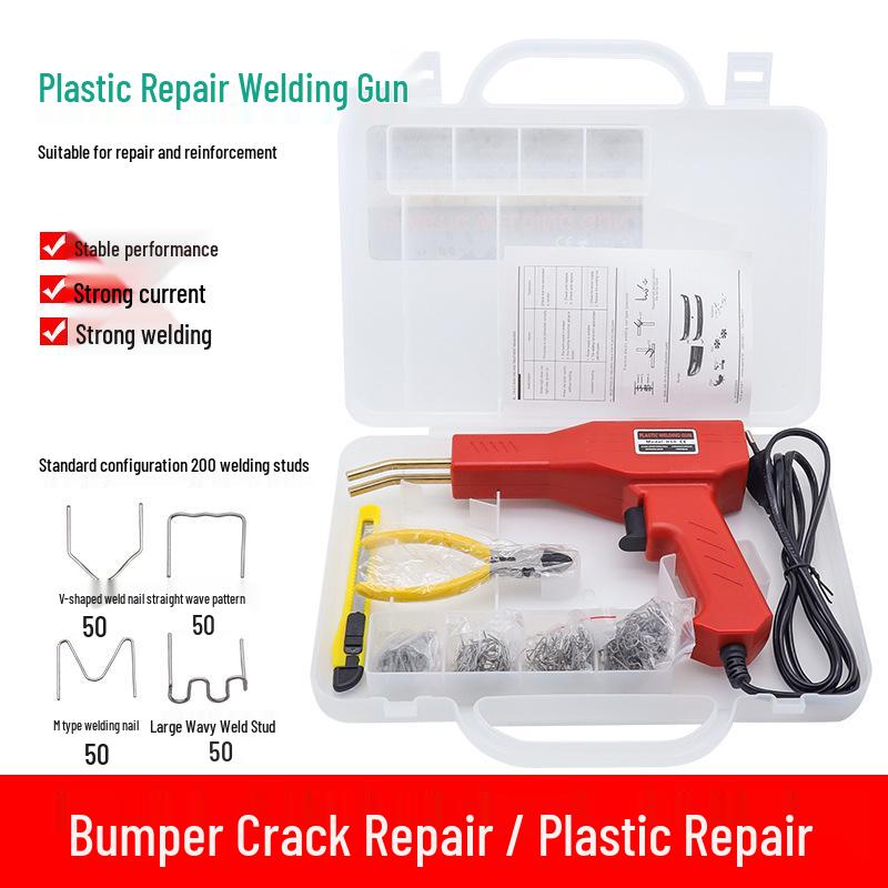 Car Bumper Plastic Welder Gun: Electronic Repair Tool for Toys & Cracks