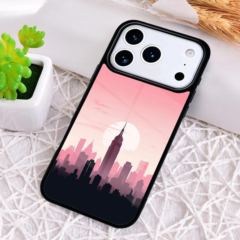 New York City weiche stoßfeste Handyhülle für iPhone 17 Air 16e 15 11 12 14 13 Pro Max Hülle Coque