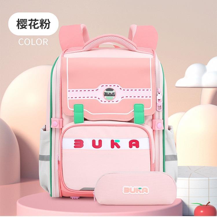 Children's backpack Elementary school student lightweight schoolbag Boys backpack New girls school backpack