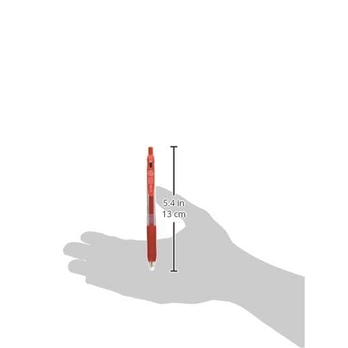 Zebra Sarasa Clip 0.5 Red JJ15-R 14.1cmÁE.1cm