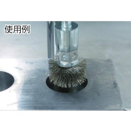 TRUSCO Wire Umbrella-Shaped Brush, Square, 30, 30WKK-6