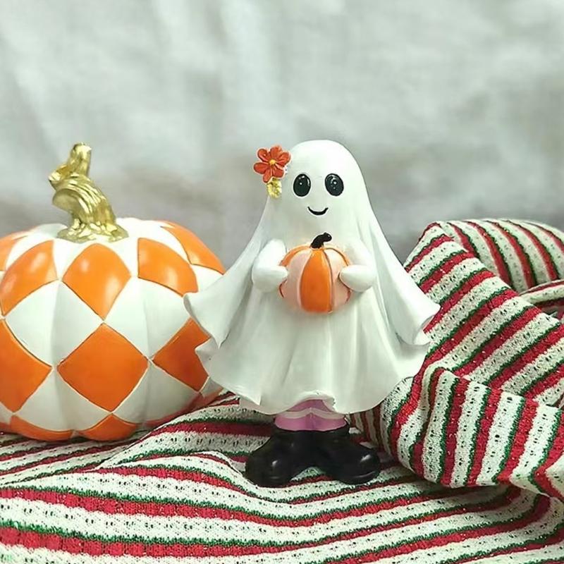 Halloween Phantom Resin Figure Crafted Table Display For Party Wedding Anniversary Celebration Desktop Showpiece