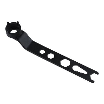 Llave para amoladora angular de cuatro garras de 15,5 cm de longitud
