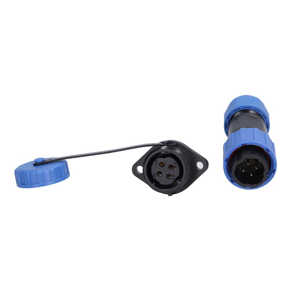 Aviation Plug Multi Core Solder Free Male Female Docking Terminal IP68 Waterproof Aviation Plug