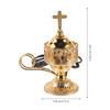 Stylish Electric Incense Burner for Powder Or Cone Use Modern Home Decor Accent for Table Or Desk Electric Incense Burner