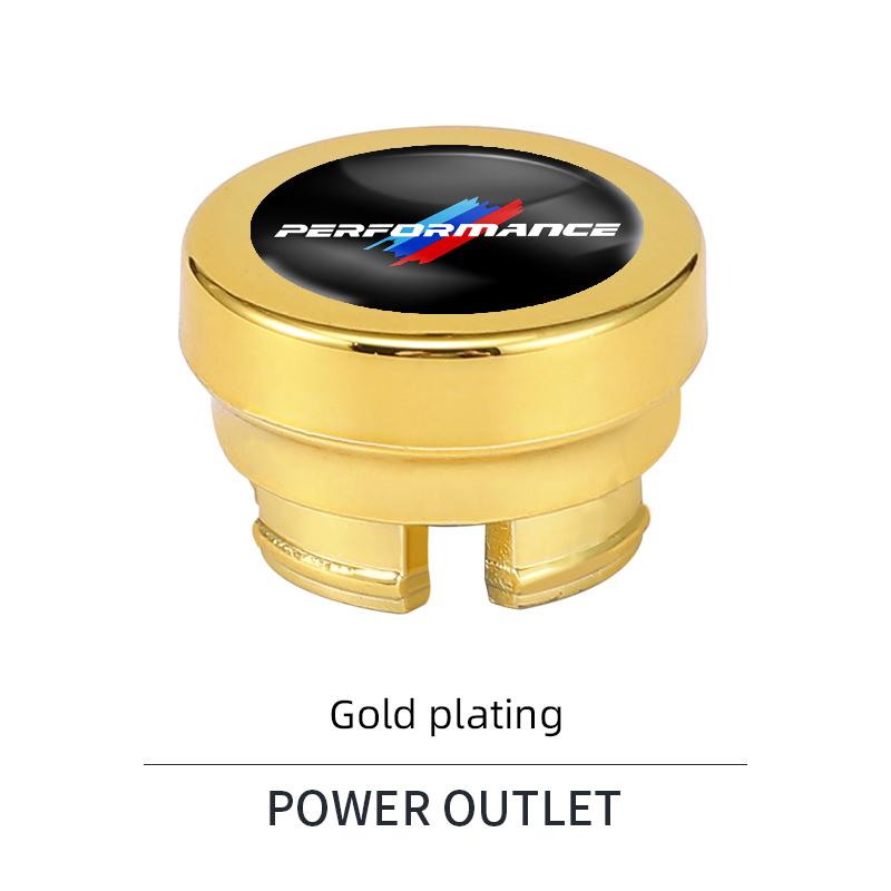 Car Cigarette Lighter Decoration Cover Plug DustProof Cap For BMW M Performance M E46 E90 F10 F30 X3 F20 E46 E60