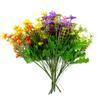 Artificial Flowers Artificial Small Daisy Simulation Green Plant Jumping Orchid Fake Flowers Bundle Wedding Home Silk Flower Decorative Props