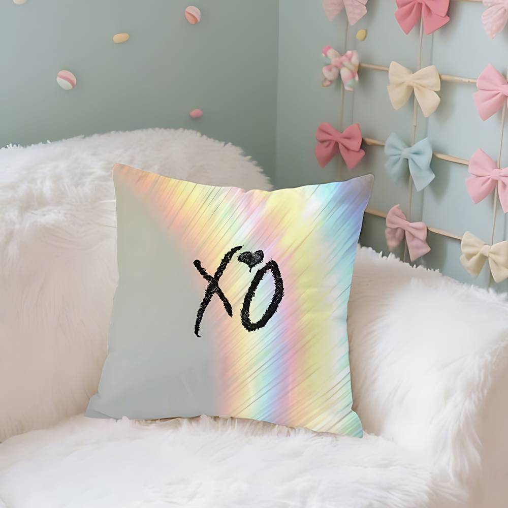 The Weeknd House Of Balloons Case Plush Fabric Soft Pillowcase Double Sided Print Cushion Cover Household Gifts