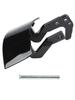 Metal Construction Door Handle Repair Black Finish