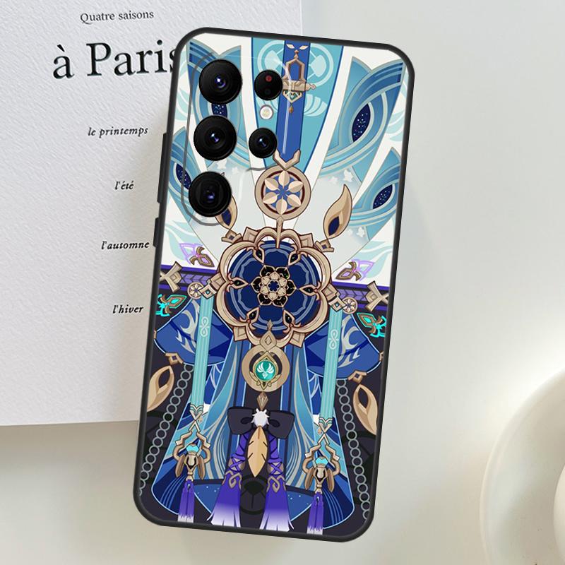 Genshin Impact Wanderer Phone Case For Samsung Galaxy S25 Ultra S9 S10 S20 S21 S22 S23 S24 Plus S24 FE Cover Shell
